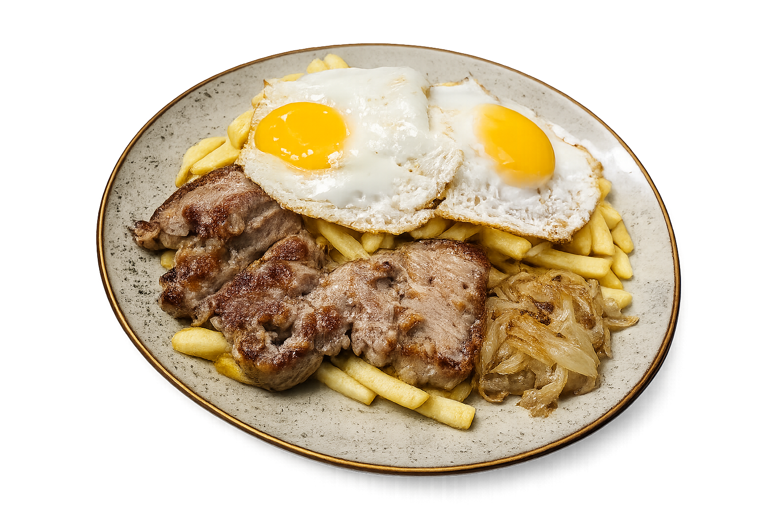 Bistec a lo Pobre