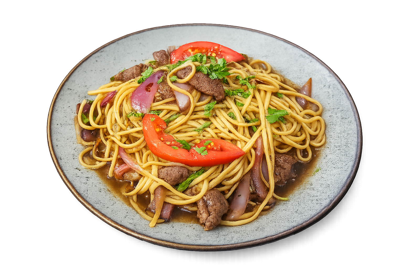 Tallarín Saltado