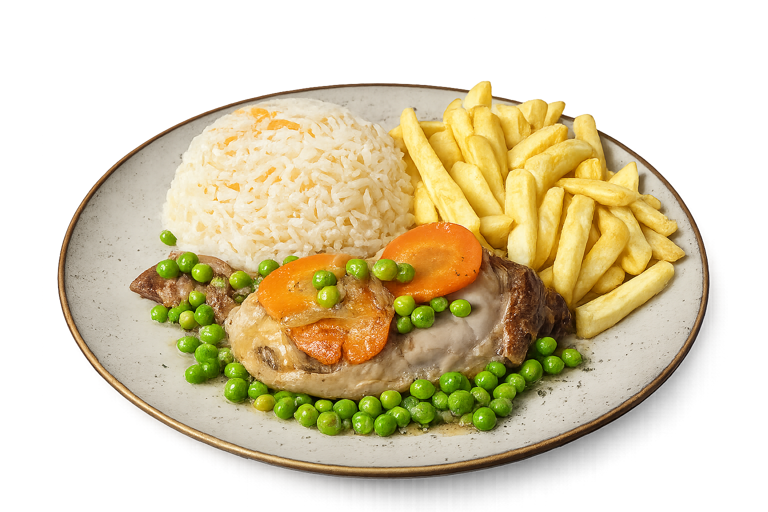 Pollo Arvejado